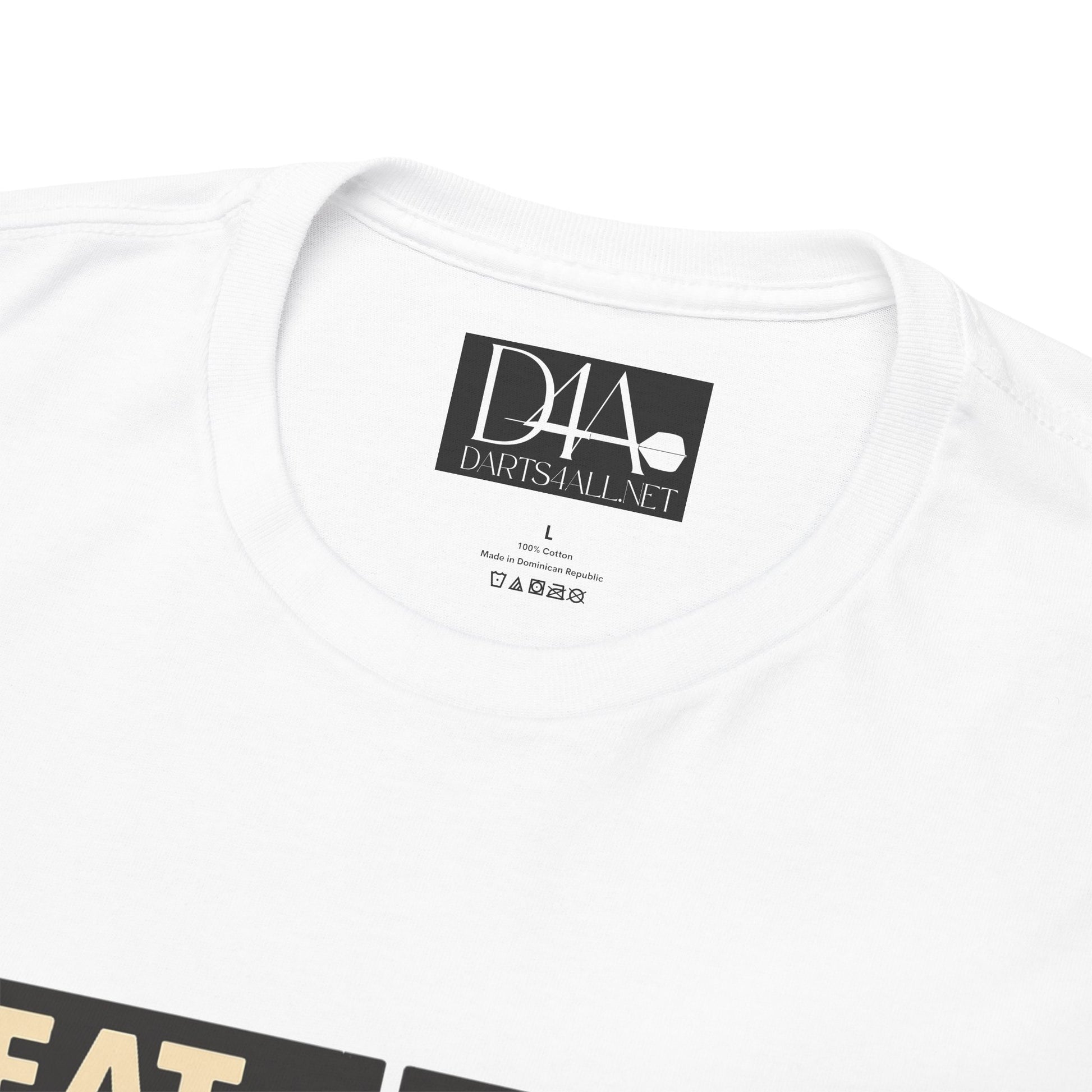 Eat Sleep Dart Repeat Vintage Comic T-Shirt - Darts4All