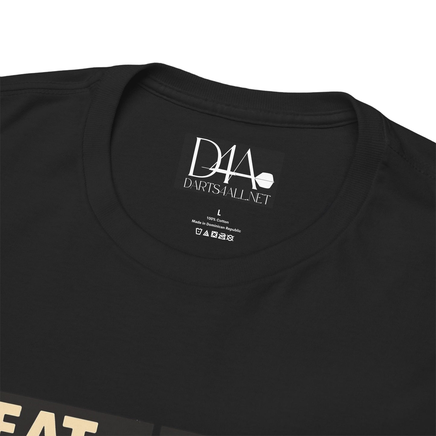 Eat Sleep Dart Repeat Vintage Comic T-Shirt - Darts4All