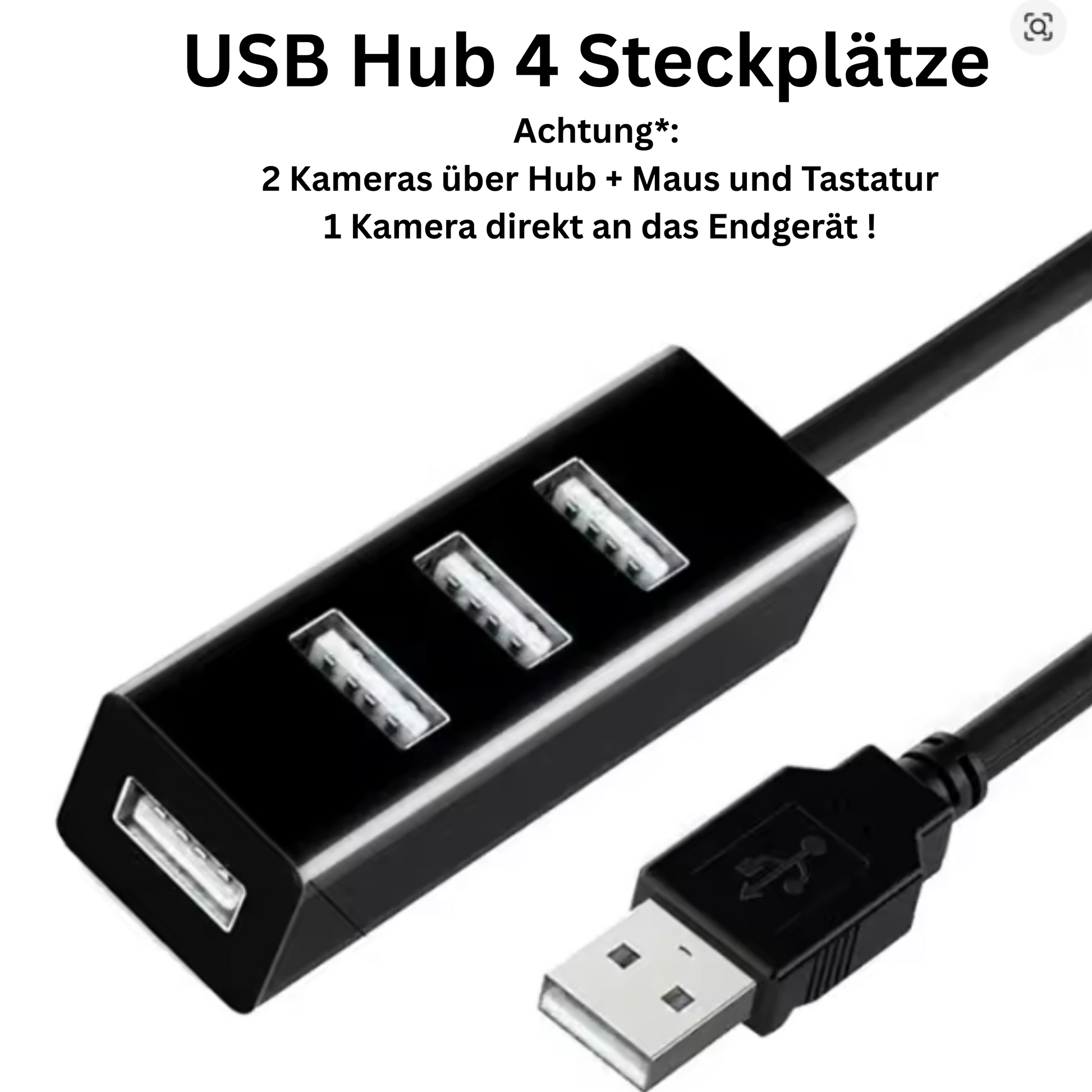 4er USB 3.0 Hub für unser Autodart kombatibles Autoscore 3D DIY kit