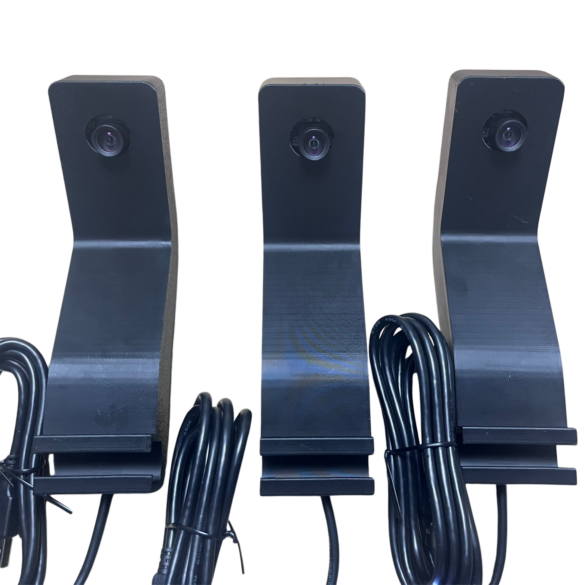 Autodarts Kompatible Kamera Arme für das Target Corona in schwarzer Farbe , einfach klicken keine Wandbohrung benötigt