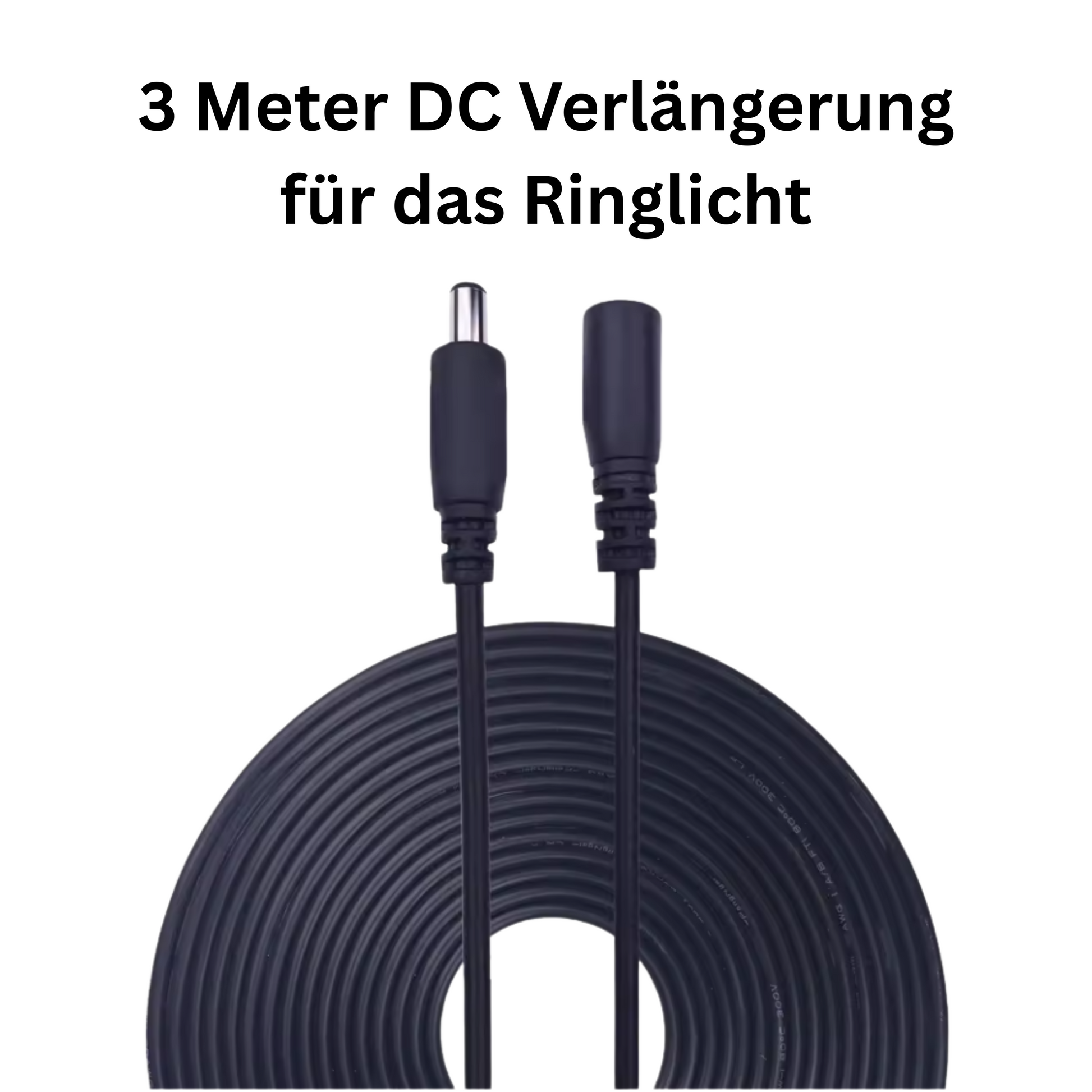 Verlängerungs Kabel mit DC mänlich und weiblich für unser Auutoscore Set